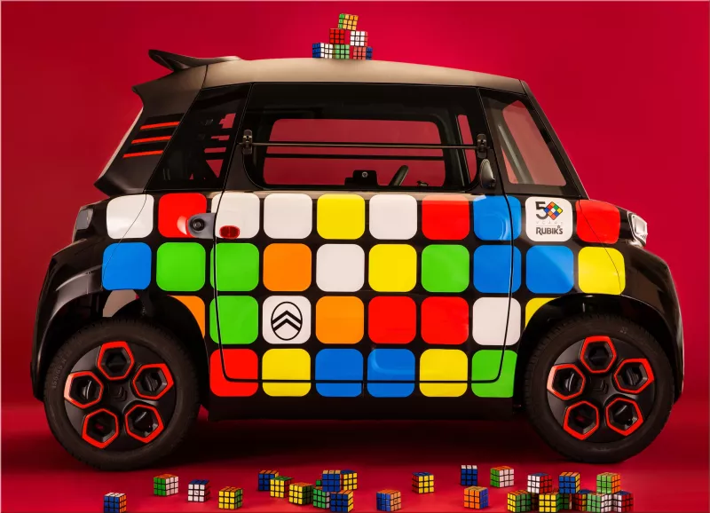 Citroën AMI Meets the Rubik's Cube