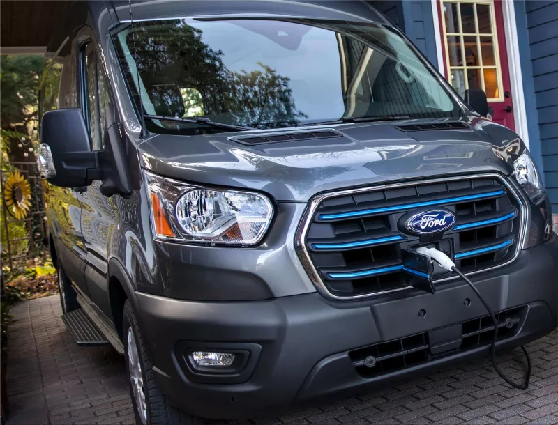Ford E-Transit all-electric van