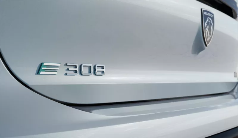 Peugeot e-308 electric sedan