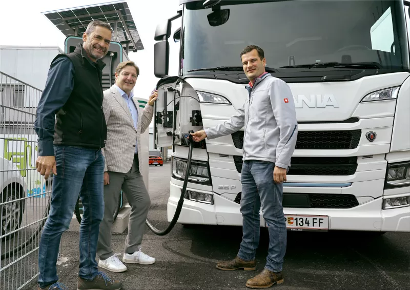 Scania electric truck wins over skeptical drivers