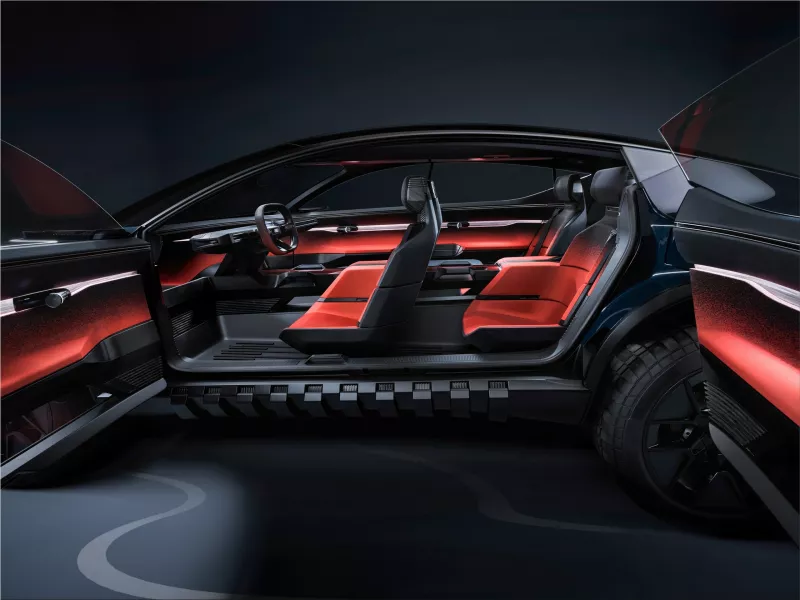 Audi activesphere electric concept car