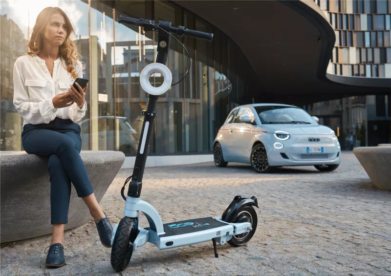 Fiat 500 Iride electric scooter