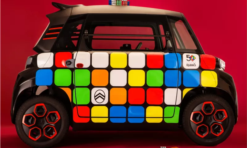Citroën AMI Meets the Rubik's Cube
