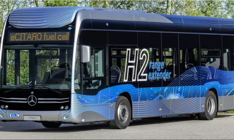 The eCitaro fuel cell: A zero-emission, high-performance, and award-winning electric bus by Mercedes-Benz