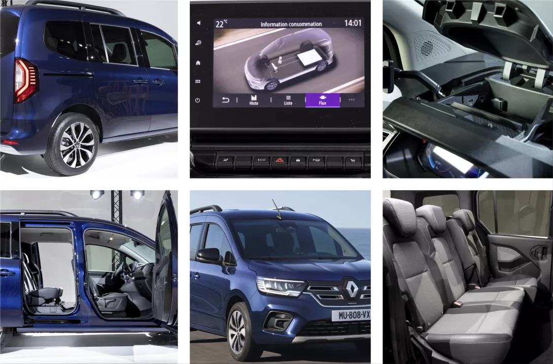 The new Renault Kangoo electric minivan is already a great success worldwide